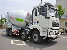 陕汽德龙新M3000轻量化12方发车