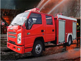 江铃2吨水罐消防车